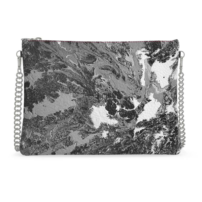Crossbody Bag - Superficial - Black & White