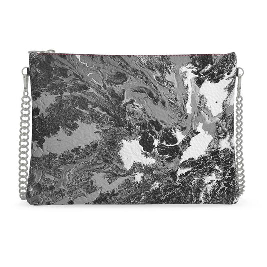Crossbody Bag - Superficial - Black & White
