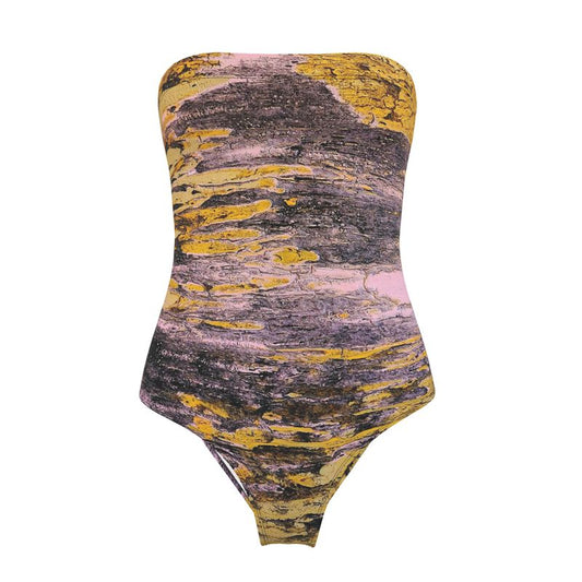 Strapless - Beautiful, Aren't I Yellow - Swimwear / Bodysuit