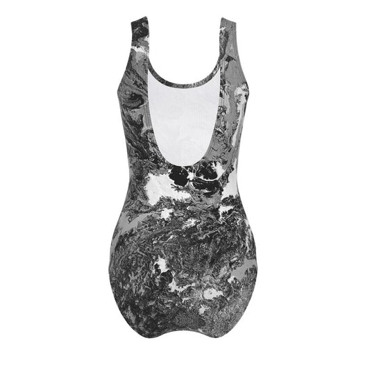 Swimwear / Bodysuit - Superficial Black & White
