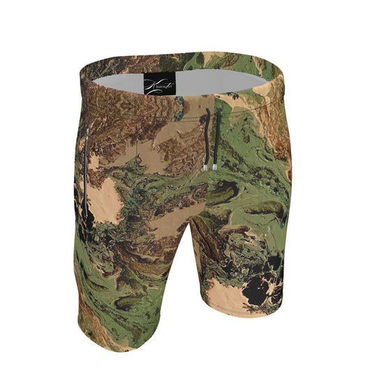 Superficial - Mens Sweat Shorts w/side zip pocket