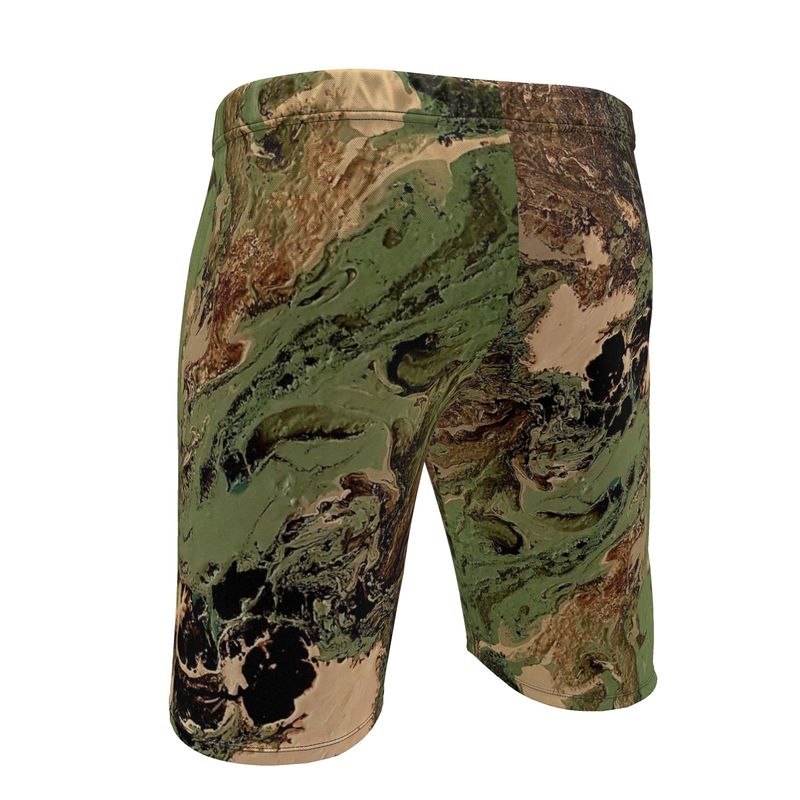 Superficial - Mens Sweat Shorts w/side zip pocket