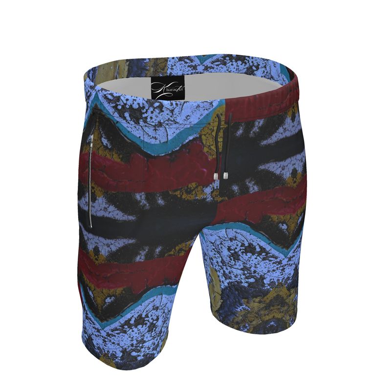 Unafraid - Mens Sweat Shorts w/side zip pocket