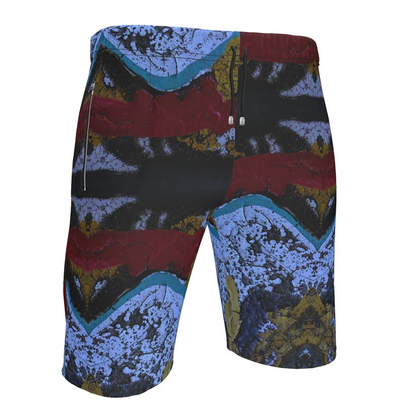 Unafraid - Mens Sweat Shorts w/side zip pocket