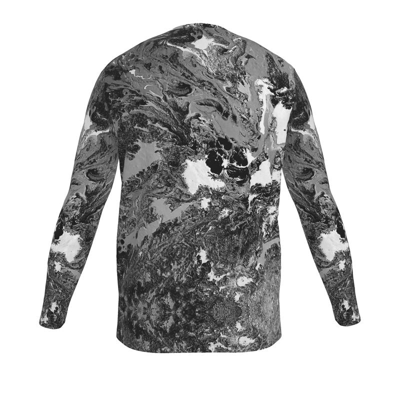 Superficial - Mens T-Shirt - BW / LS